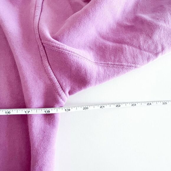 Broken Promises Womens Smother Graphic Hoodie Cotton Lavender Fleece Inner Small - Picture 7 of 8